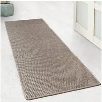 Floordirekt Läufer Kalkutta, robuste & strapazierfähige Sisal-Naturfaser, Rutschfest, rechteckig, Höhe: 5 mm, Sisal Teppichläufer in Boho-Style für alle Räume - verschiedene Größen