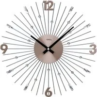 AMS Wanduhr W9654 (Quarzuhr,Wohnzimmer,Esszimmer,Küche,Arbeitszimmer,Büro,Flur)