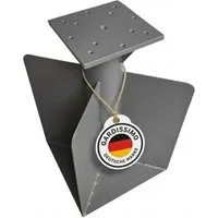 Gardissimo Schirmhalter Bodenanker Fit für Ampelschirme / Sonnenschirme kein Beton benötigt, Spar-Set, 1 tlg., komplett Set