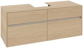 Villeroy & Boch Waschtischunterschrank Collaro C10000 1400x548x500mm Nordic Oak C10000VJ