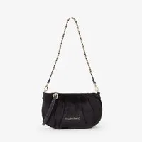 VALENTINO BAGS Umhängetasche ELITA, Samt Clutch, Abendtasche mit modischer Raffung