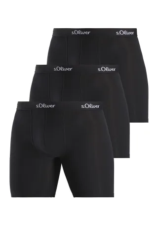 s.Oliver LM s.Oliver Boxer lg Basic 3x 3x schwarz - Gr. - L