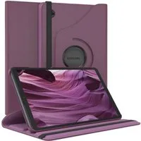 EAZY CASE Tablet-Hülle Rotationcase für Samsung Galaxy Tab A11 8,7 Zoll, Tablet-Hülle Bookstyle Case Fullcover Schutz Tasche Stehfunktion Lila