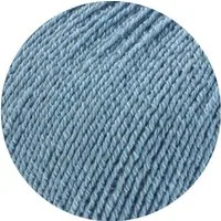 LANA GROSSA MEILENWEIT 100 COTTON BAMBOO Häkelwolle, 420 m (100 Gramm), Sockenwolle mit Bambus und Baumwolle