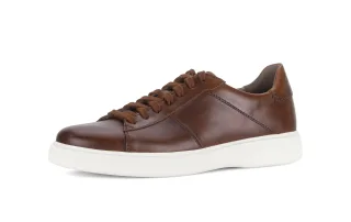 pius gabor - Sneaker low Glattleder braun braun - Gr. - 9.5 UK