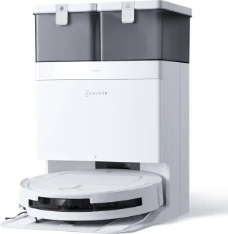 Ecovacs Deebot T50 Omni Gen2 [Saug- & Wischroboter 180 Minuten 260ml + 55ml 21.000Pa inkl. Absaug-/Reinigungsstation] weiß