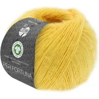 LANA GROSSA PER FORTUNA Häkelwolle, 190 m (flauschiges Kettengarn aus Bio-Baumwolle mit GOTS-Zertifikat), 50 g