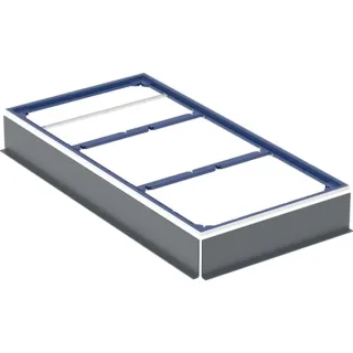 Geberit Duofix Installationsrahmen für Duschfläche 150-180 cm, für zehn Füße: 180x90cm,, 551519001 551519001