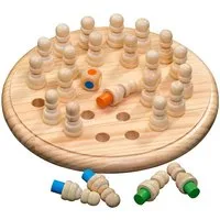 Philos Spiel Philos 3170 - Memo Spiel, Memo-Schach, Gedächtnis-Spiel, Denkspiel,...