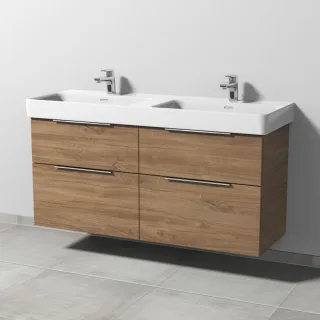 Sanipa 3way Waschtischunterbau zu Laufen Pro S Waschtisch mit 4 Auszügen, Eiche-Kansas UM77159