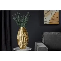 riess-ambiente Tischvase ORGANIC ORIENT 44cm gold (Einzelartikel, 1 St), Wohnzimmer · Dekoration · Metall · Blumen