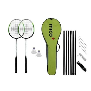 Mico - "Elite" Badminton Set (Grün)