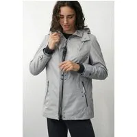 Barbara Lebek Funktionsjacke Übergangsjacke oder Outdoorjacke mit abnehmbarer Kapuze