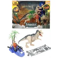 Toi-Toys Spielwelt Spielset Dinosaurier Cerato mit Zubehör, Ceratosaurus mit beweglichem Mund