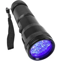 Berger & Schröter Taschenlampe UV LED Taschenlampe Lichthärtungsgerät 40382, mit Handschlaufe