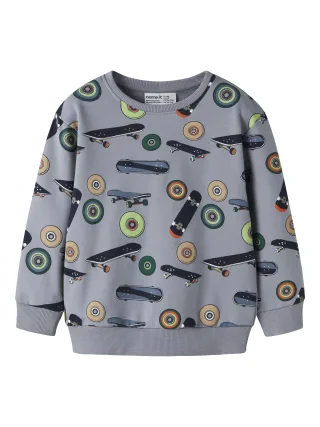 NAME IT - NMMNORM LS NREG SWEAT BRU BOX - Gr. - 110