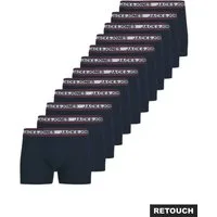 Jack & Jones Trunk JACSOLID Stretchkomfort, elastisch, bequem mit sportlichem Look (Packung, 12-St) bedruckt, modisch, eng anliegend, Baumwollmischung, Bündchen