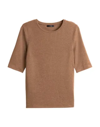 Opus - Feinstrickshirt - Sorela braun - Gr. - 36