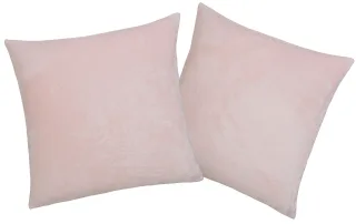 OTTO home Dekokissen "Jil" aus super weichem Kuschelfleece, Kissenhüllen ohne Füllung, 2 Stück