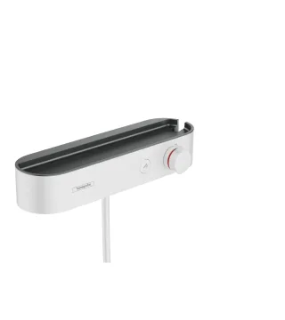 Hansgrohe Thermostat ShowerTablet Select 400 Brause Aufputz DN15 mattweiss, 24360700 24360700