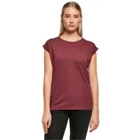 urbandreamz T-Shirt Damen Kurzarm T-Shirt Rundhals mit verlängerter Schulter