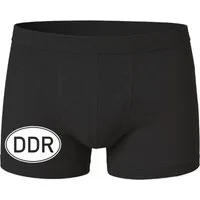 deinshirt Boxershorts Boxershorts Länderkennzeichen DDR mit Motiv bedruckt