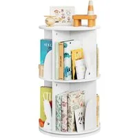 Woltu Kinderregal, 1-tlg., Bücherregal Kinder, drehbar, 360° drehbar