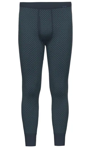 AMMANN - Bio Pavonia Hose lang mit Eingriff dunkelblau - Gr. - 5