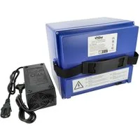 vhbw Akku für Elektrorollstuhl (20 Ah, 60 V, Li-Ion, inkl. Ladegerät) Elektromobil-Akku Akku Li-Ion 20000 mAh (60 V, 1 St), Leistungsfähiger Austausch-Akku für E-Rollstuhl, Elektro Scooter, Mit
