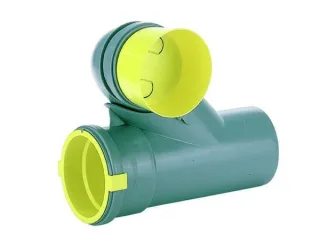 DALLMER Wand-WC-(Reihen)-Anschluss 899, DN 90/ DN 100/ DN 100, 330017 330017