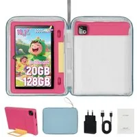 BUFO Kinder Lern-Tablet mit Elternkontrolle 10'' Android 16, 64GB Tablet (10", 128 GB, Android 15, Kids Bumper blau)