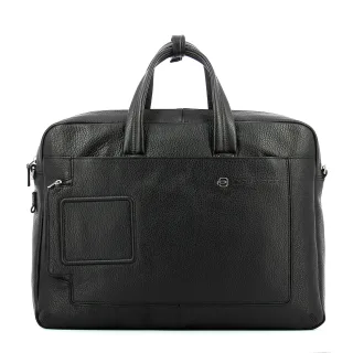 Doppelte Griff Laptop Aktentasche Vibe 15.6 Piquadro NERO