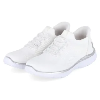 Rieker Slip-On-Sneaker - Gr. 36 - Weiß - Textil