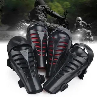 2pcs Motorcycle Racing Safety Protective Gear Wrist Knee Protector Knee Pads Motorbike Riding Protection Gear