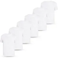 LOREZA Unterhemd Jungen & Mädchen Unterhemden Kurzarm Shirt - T-Shirt 100% Baumwolle (Spar-Packung, 6-St., 6er-Pack)
