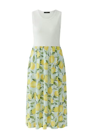 Oui - Midikleid lt green yellow - Gr. - 42