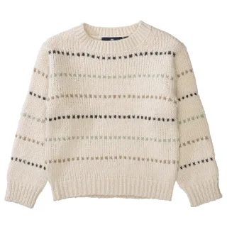 BASEFIELD - Kn.-Pullover beige mel. - Gr. - 104/110