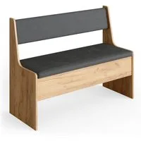 Vicco Sitzbank Roman, Goldkraft Eiche/Anthrazit, 106.6 x 41.5 cm (1-St)