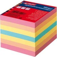 Herlitz Notizzettel Zettelkasteneinlage 9x9cm 700 Blatt bunt