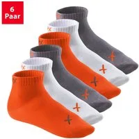 CFLEX Kurzsocken Lifestyle Kurzschaft Socken für Damen & Herren (6 Paar) Sneaker