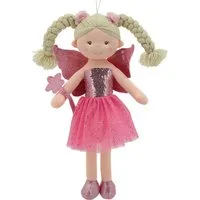 Sweety-Toys Stoffpuppe Sweety Toys 11841 Stoffpuppe Fee Prinzessin 60 cm pink