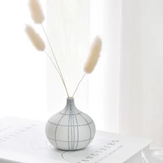 Vase Congo blue dot