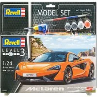 Revell® Modellbausatz Model Set, McLaren 570S, Maßstab 1:24, (Set), Made in Europe