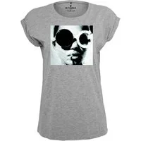 Be Famous Print-Shirt Classic Roll Up Glasses (1-tlg., keine)