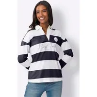 heine T-Shirt Poloshirt Langarm