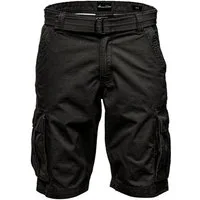 Amaci&Sons Cargoshorts MIDFIELD Chinoshort inkl. Gürtel Herren Bermuda Short Hose Regular Fit inkl. Gürtel