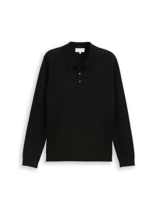 Tom Tailor - Strickpullover mit Merinowolle black - Gr. - XL