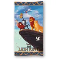Disney Strandtuch Lion King Mikrofaser Badetuch 70 × 140 cm Strand Handtuch, (Packung)
