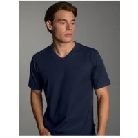 Trigema T-Shirt TRIGEMA V-Shirt DELUXE Baumwolle (1-tlg)
