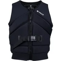 YEAZ Schwimmweste NEOVEST PRO Neoprenweste mit Gurt, Hochwertige Neopren Weste mit 50 Newton Auftrieb